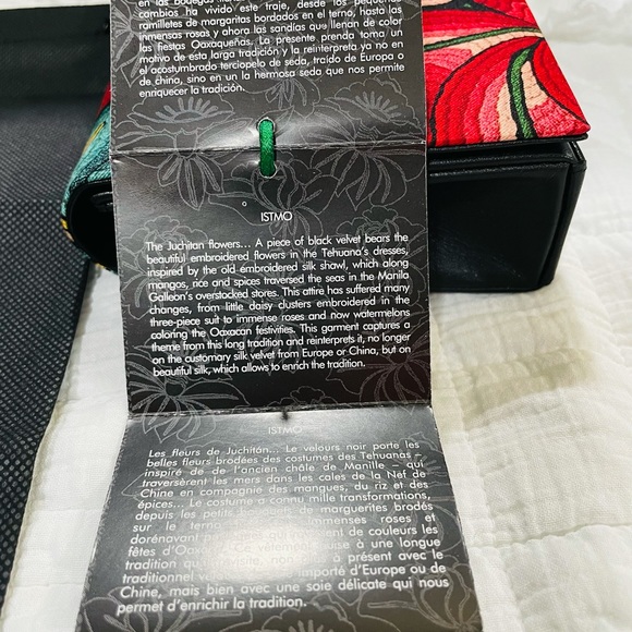 NWT PINEDA COVALIN HOOK SILK ISTMO CLUTCH - Picture 6 of 8